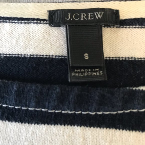 J Crew 3/4 Length Sleeve Top Size S - Picture 2 of 2